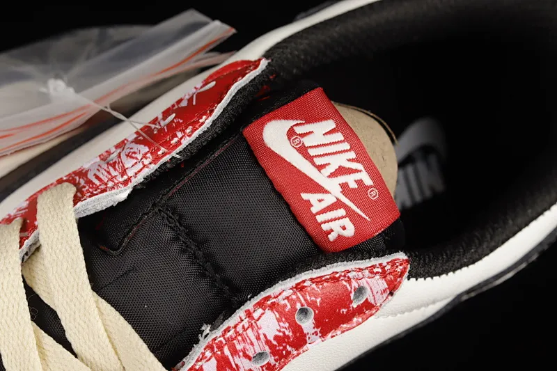 All Categories Air Jordan Jordan Series Basketball Shoes Air Jordan 1 Low Travis Scott x Air Jordan 1 AJ1 Joe 1 Knitted Lightning Barb Low Basketball Shoes DM7866-133